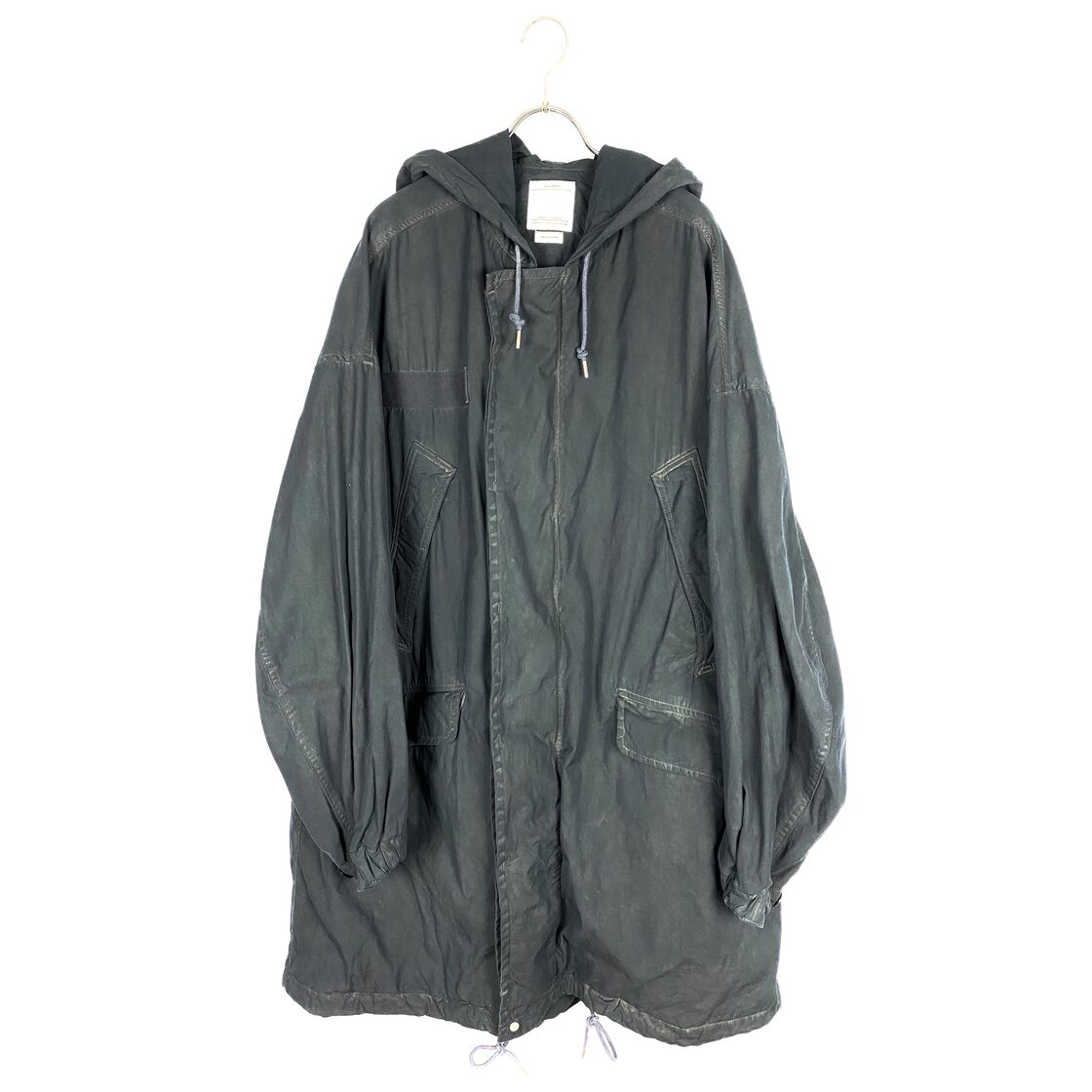 ビズビム(VISVIM) PATTERSON OVERCOAT (C/NY) 20SS (navy) | Pay ID