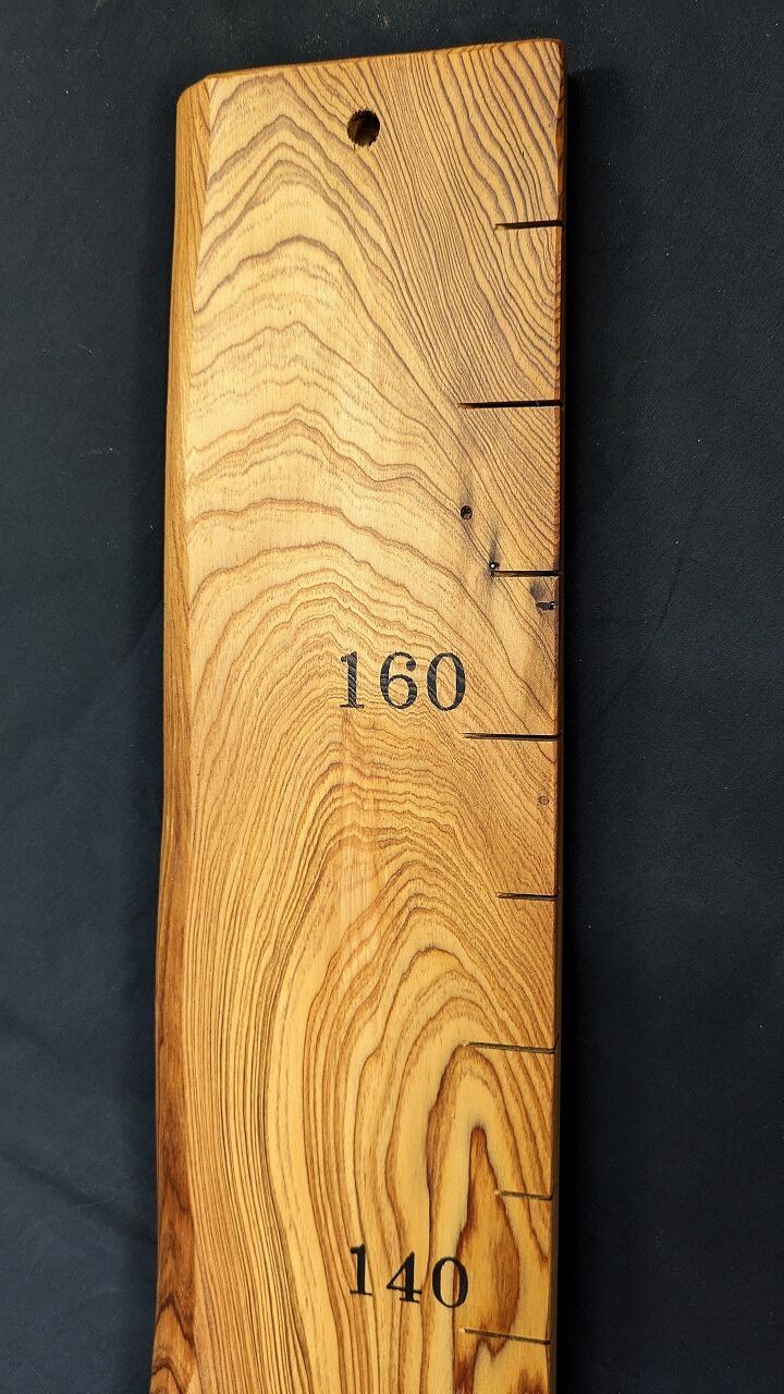 ▲【No.0011】木材のせいくらべ:新品(長期保管) せいくらべ