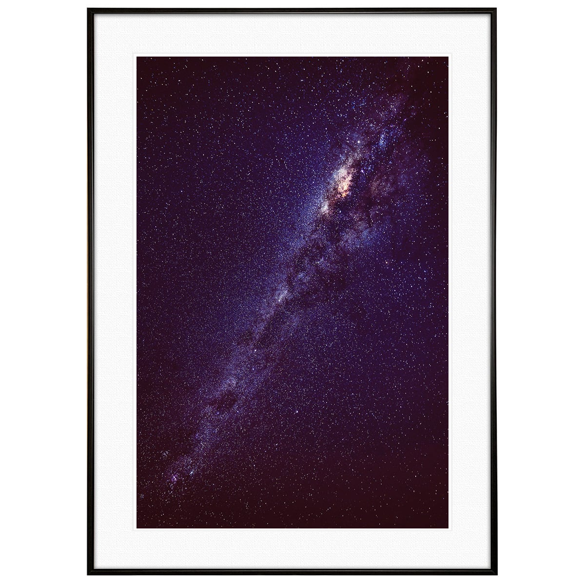 星空写真 ウルグアイ プンタバレナ インテリアアートポスター額装 AS0558