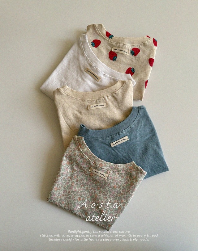 [即納Ｓ/Ｍ]≪Aosta≫(45)linen T beige
