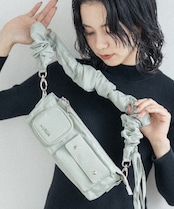 MURUA : 2WAY FRILL SHOULDER BAG