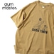 gym master ジムマスター 【6.2oz】ピグメント GOOD TIMES ビッグTシャツ メンズ 半袖 グラフィックTシャツ 発泡風ひび割れプリント 綿100% G733784 マスタード