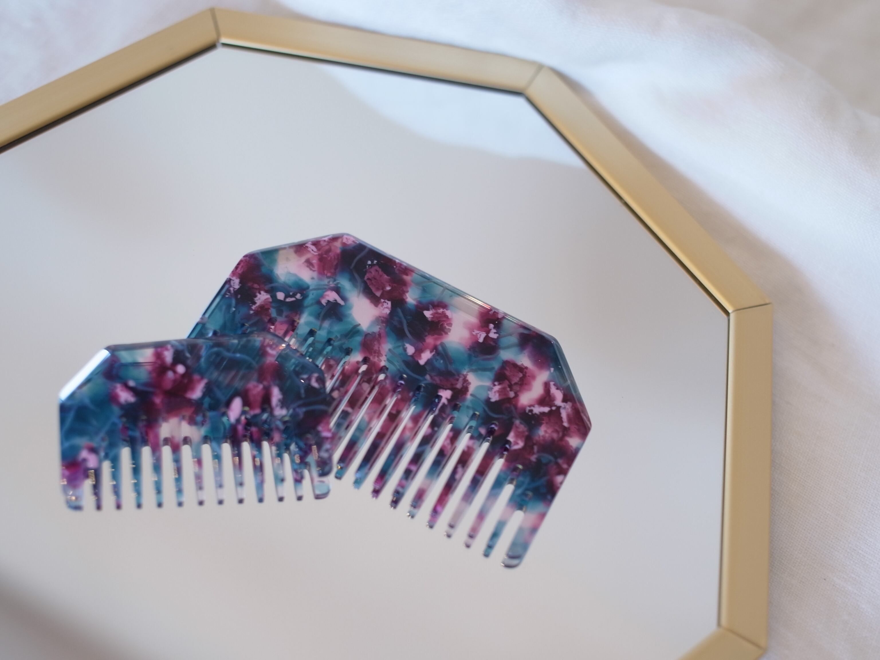 【Water Lily Set】ヘアコーム/櫛 親子セット