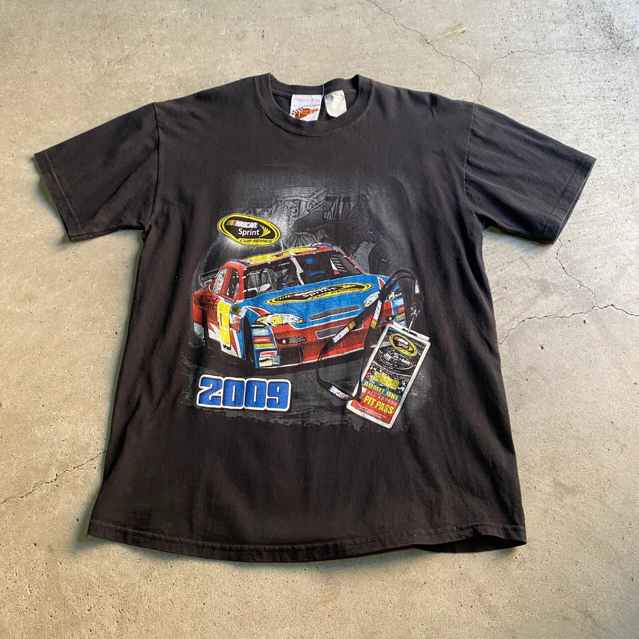 90s PLANET HOLLYWOOD NASCAR ナスカー Tシャツ