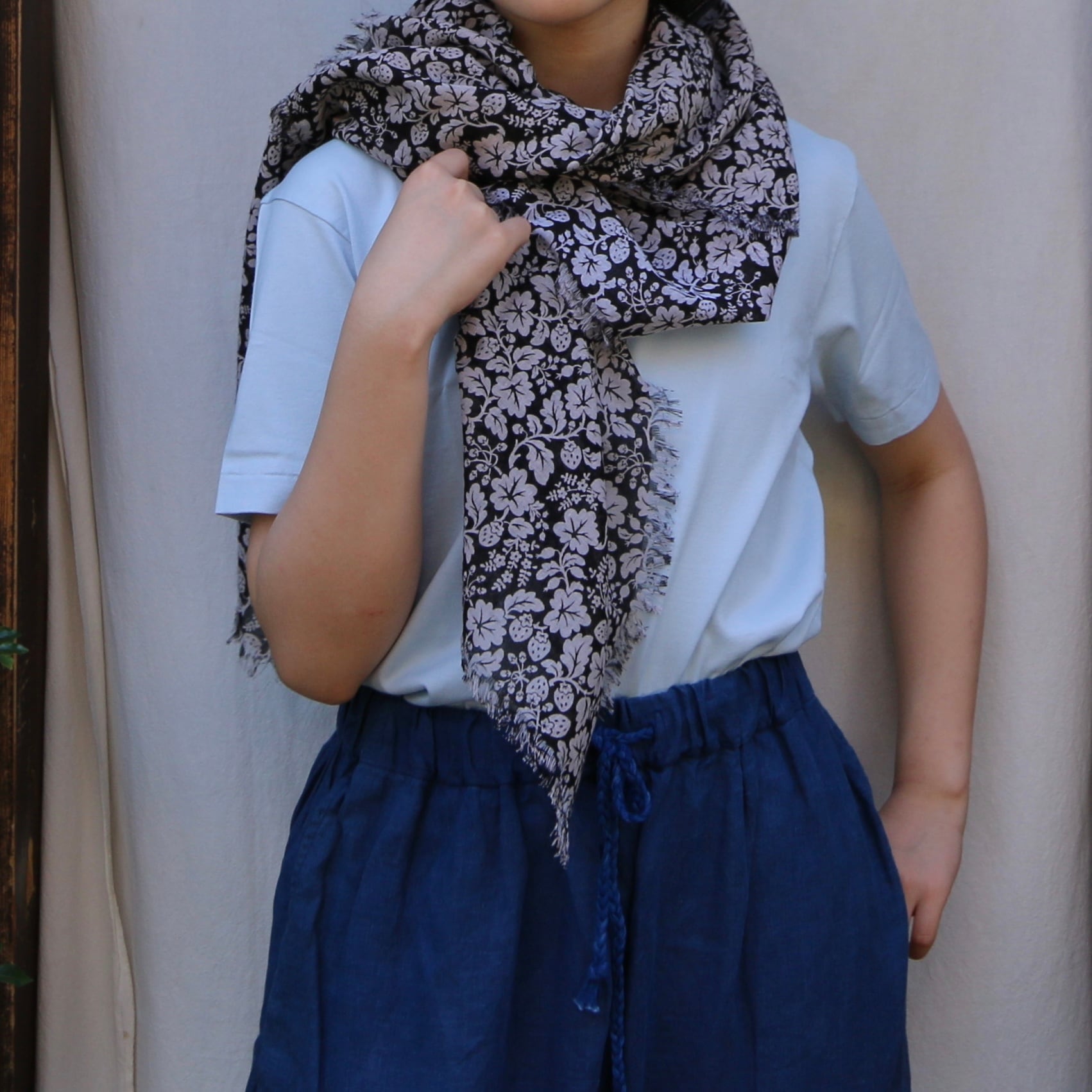 R&D.M.Co-/OLDMAN'S TAILOR オールドマンズテーラー WILD BERRY GAUZE
