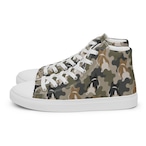WIGGLE CAMO High-Top Sneakers(Women’s)  [S0001]