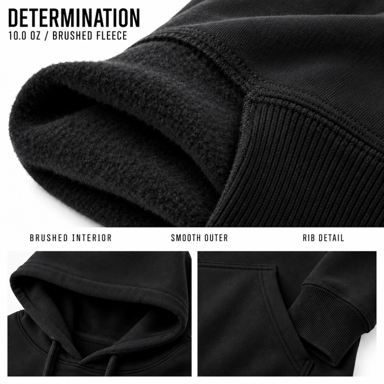 DeterminationHoodie【 Sandbeige 】