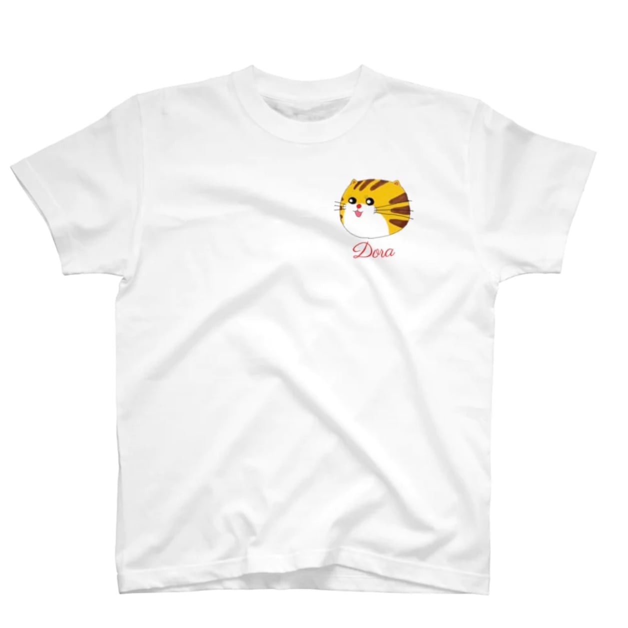 スカジャン風どらちゃんTシャツ 白 | グレートインベーダーズ