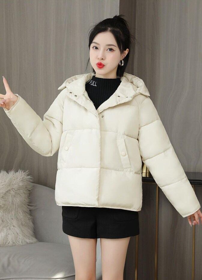 ミニ丈アウター✨冬のお出かけにぴったり♡女子会デートも暖かく！ レディース コート アウター 上着 ショート フード ファスナー