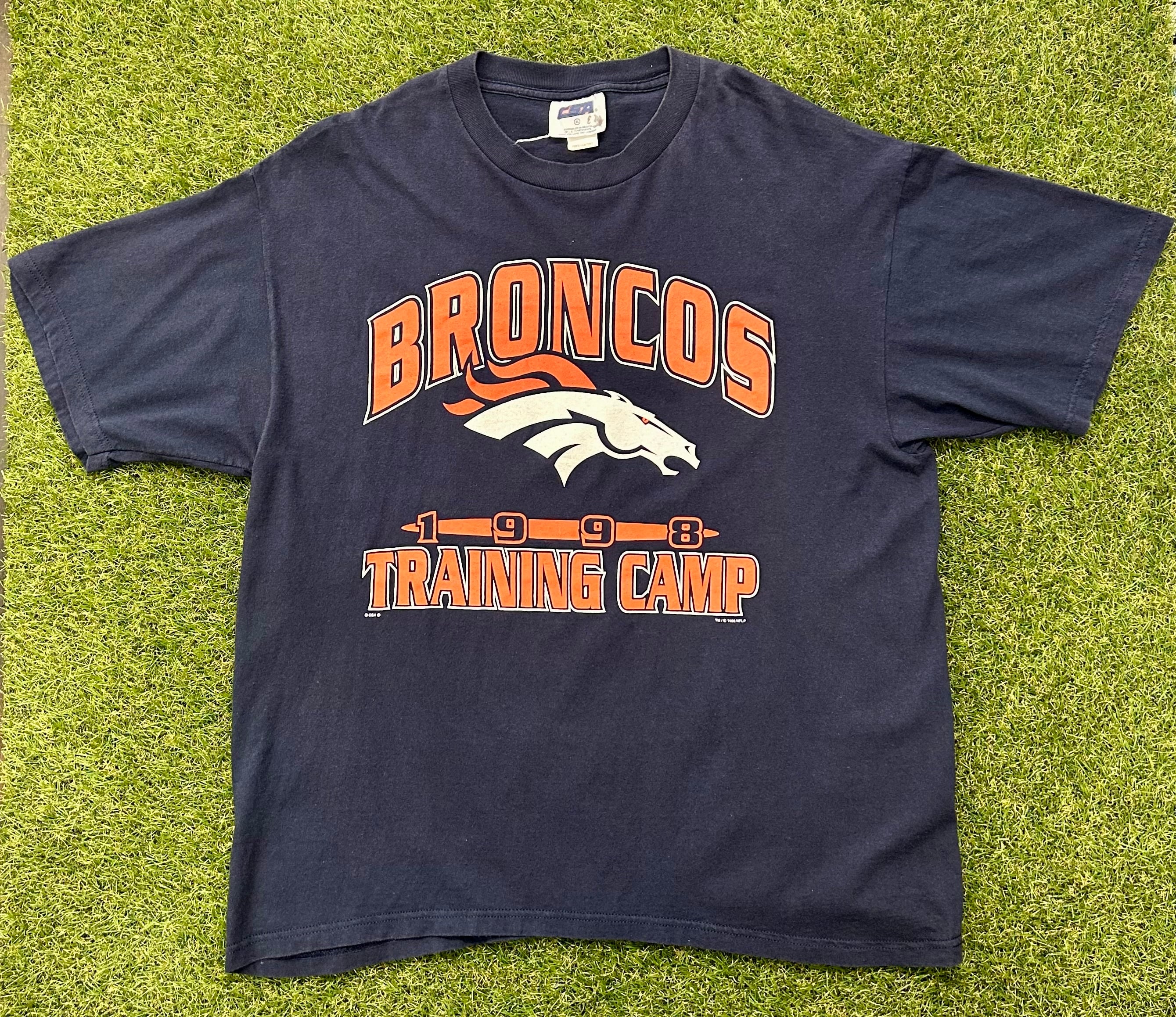 【ヴィンテージ 古着】NFL PP ブロンコス Tシャツ SB XXXIII 1998 NFL Super Bowl T-shirt | steez 【スポーツ古着専門店】