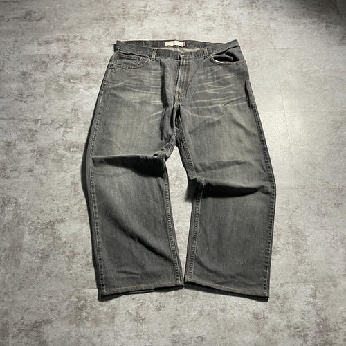 【W40 L32】 メキシコ製 usa levi's 先染ブラック 559
