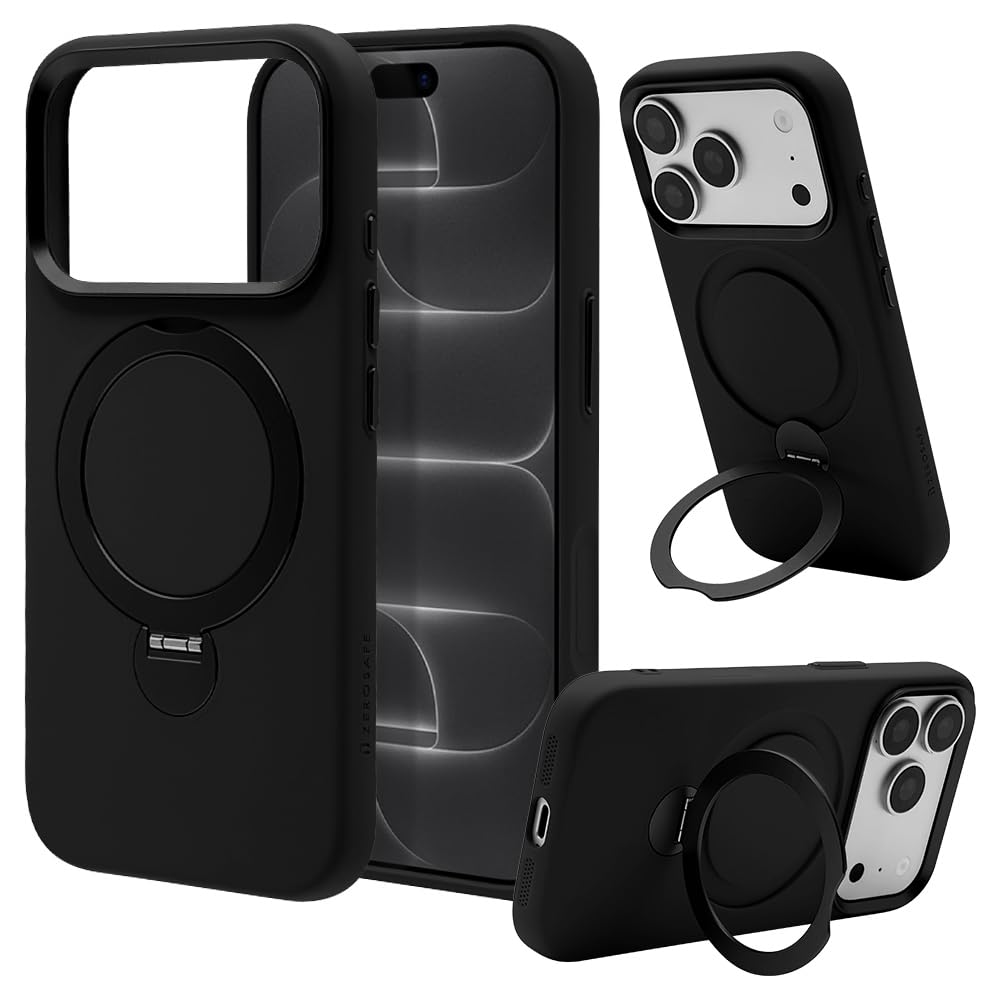 ラスタバナナ ケース iPhone18 Pro 17 Pro 共用 ハイブリッド 衝撃吸収 ZEROSAFE ブラック 9610IP6BZSBK