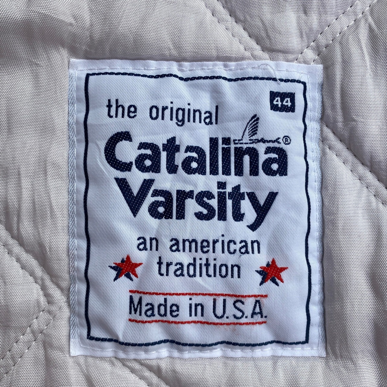 USA製 70〜80年代 Catalina Varsity ダービージャケット メンズ2XL相当 