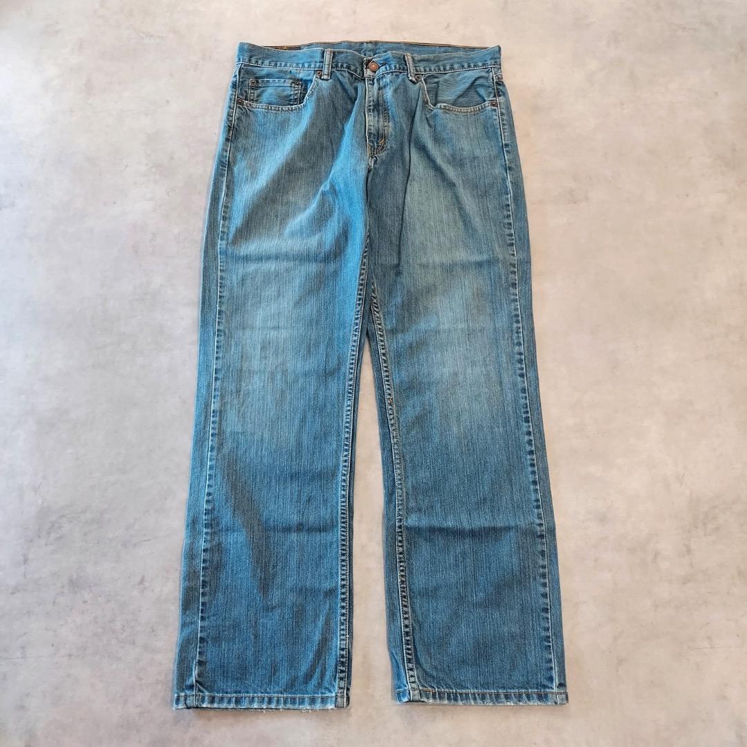 リーバイス559 Levis W34 ブルーデニム 青 縦落ち 古着 17127