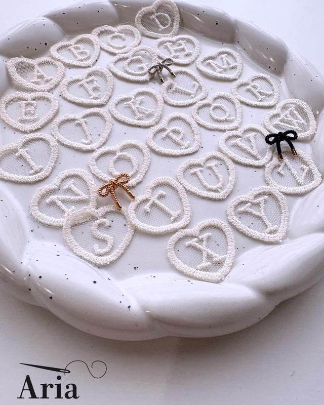 【即納】アルファベットモチーフ No.39（2.8cm）