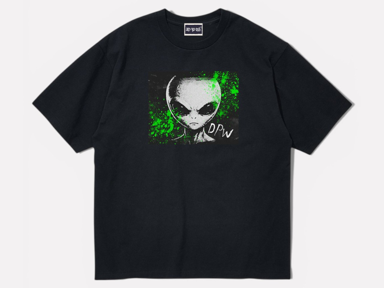 DPW Grey　 S/S Tee / BLACK　日本製