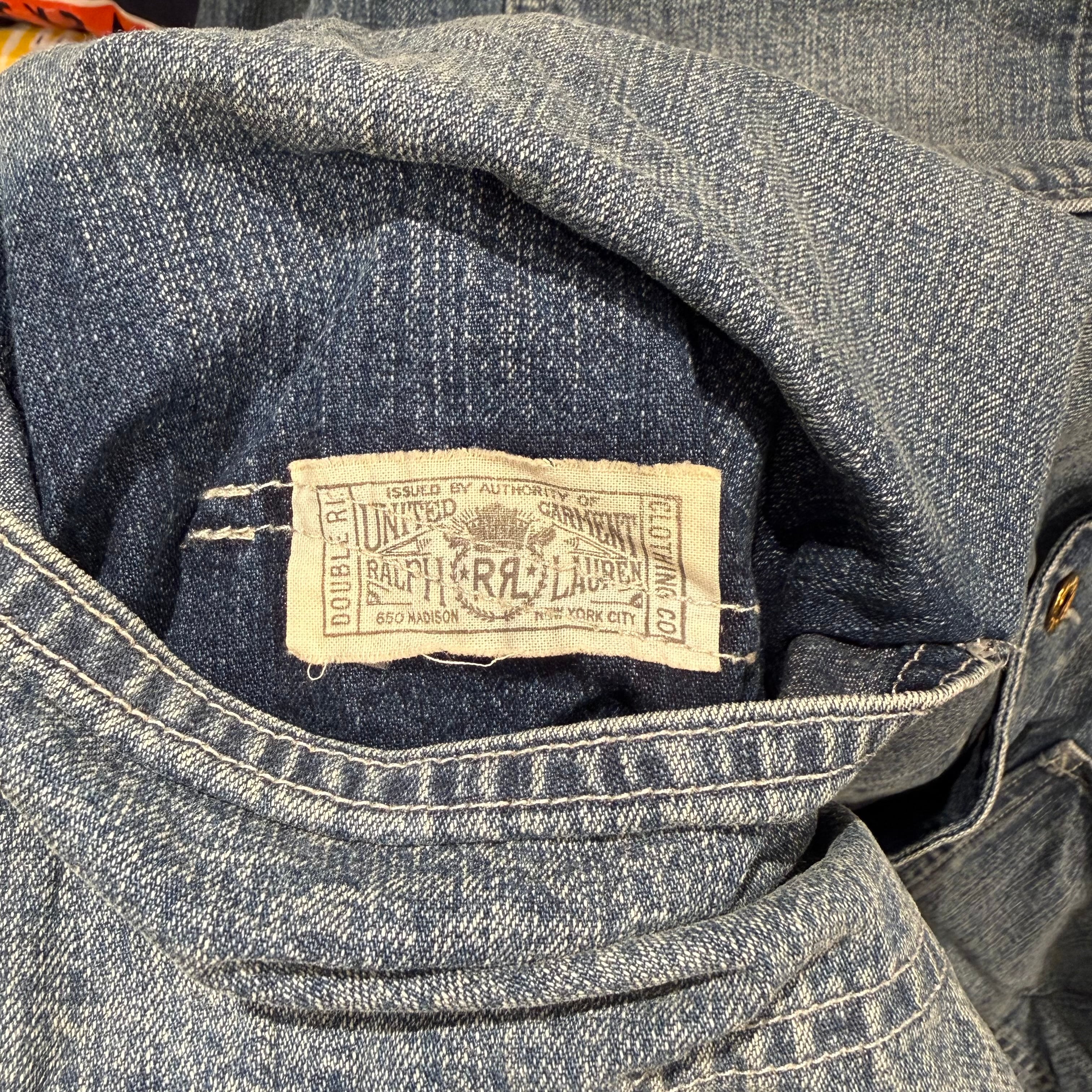90s RRL DENIM COVER ALL “91-J TYPE” | BerBerJin / & BerBerJin