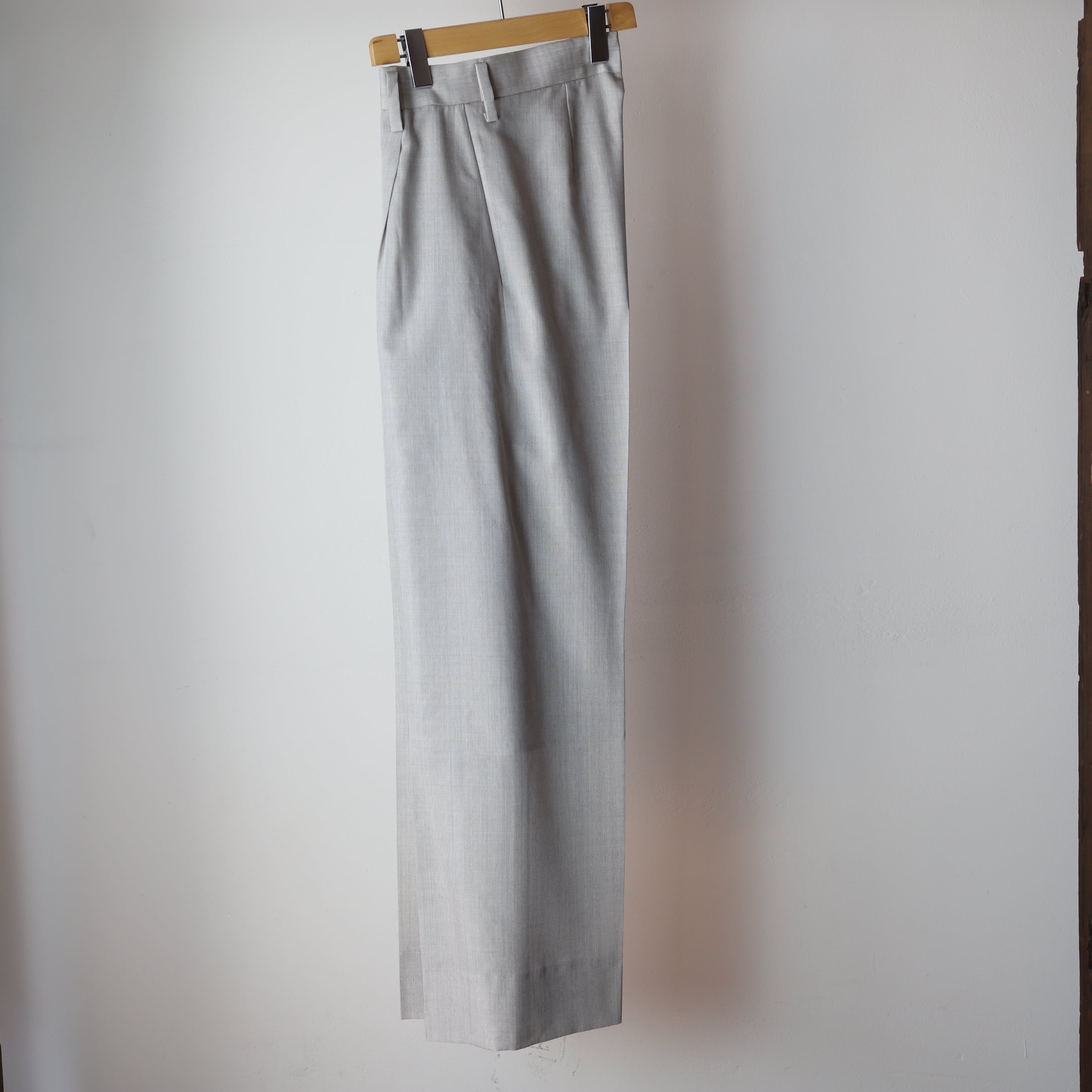 MAATEE&SONS / MUSOU TROUSER / 俺のsummer wool / MIX GREY | TIBETAN