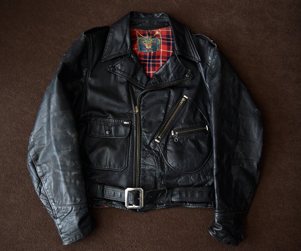 Leather Jacket | SECOND TIME GLORY | ヴィンテージレザージャケット