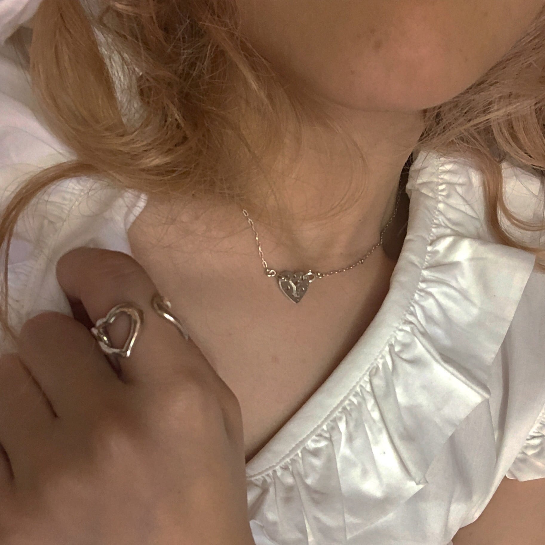 LANIE HEART 4連RING SILVER925 HEART 4連RING SILVER925 #LJ19013R | LANIE