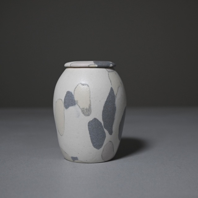 片山亜紀/積層モザイク 蓋器 (XAK005)