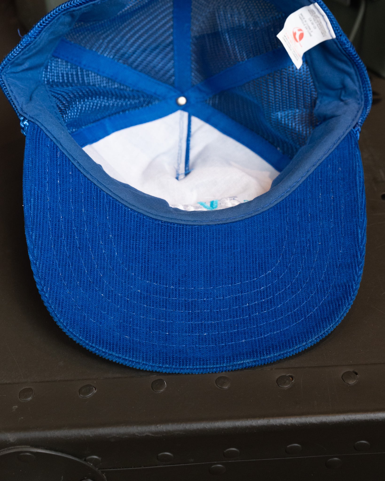 Vintage Corduroy Trucker Cap 