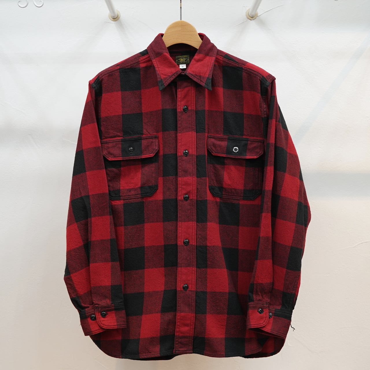 Workers（ワーカーズ） デラックスシャツ レッドバッファローチェック