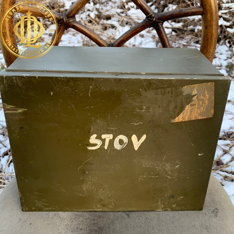 FEUERHAND 純正 アーミーBOX ケース グラス 2個 ランタン無 ③