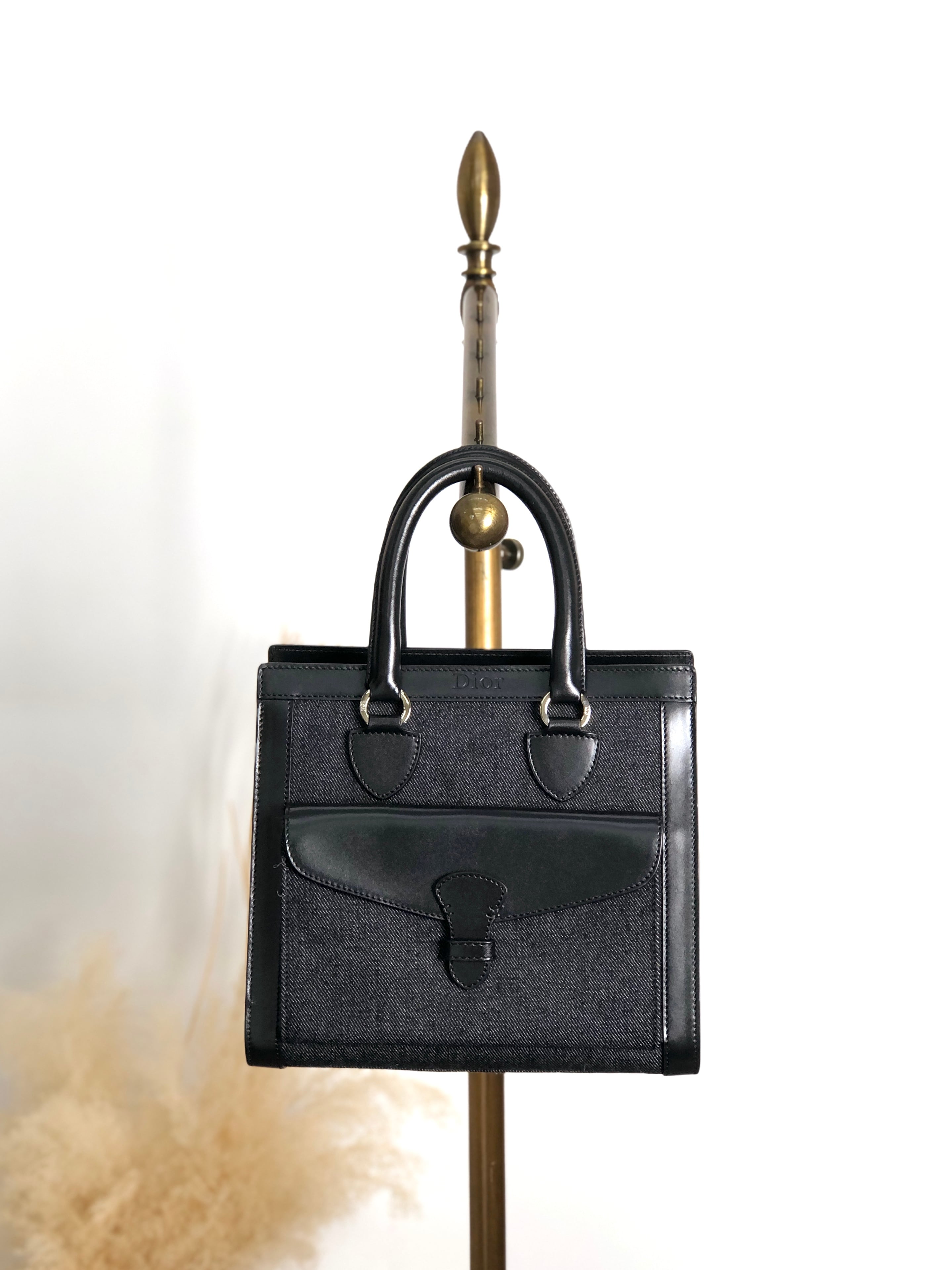 Christian Dior クリスチャン ディオール ハンドバッグ ブラック