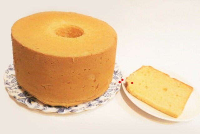 シフォンケーキホール（チーズ）