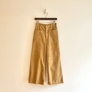 C30625【Ali】Corduroy Baggy Pants