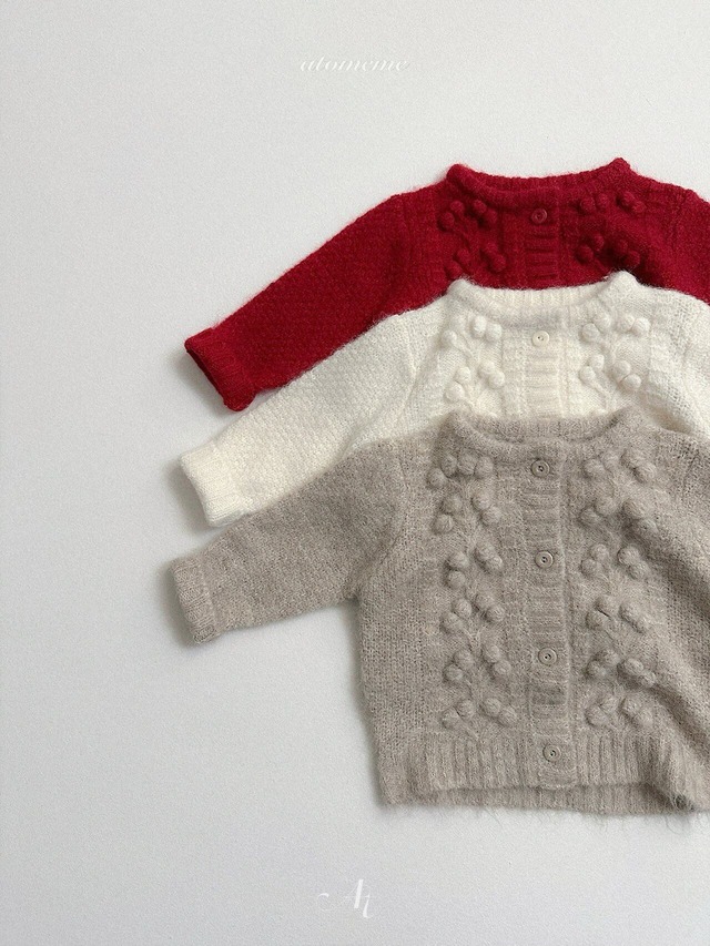 予約⌇atomeme/ Winter berry cardigan