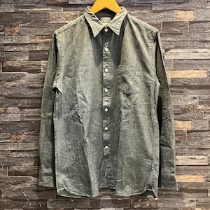 RRL GREY CHAMBRAY SHIRT