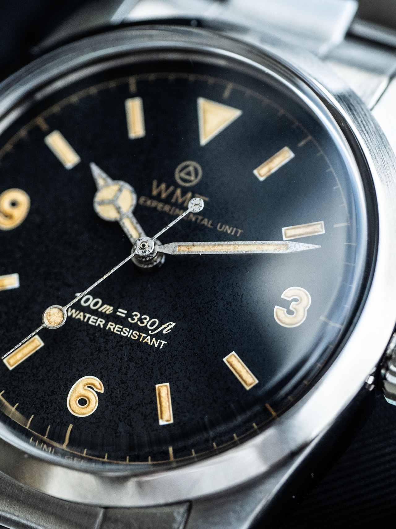 WMT WATCHES Barracuda – Black Dial Edition / Heavy Aged