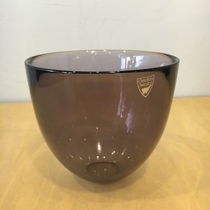 スウェーデン Orrefors/ オレフォス "Pastillo" glass bowl Lena Bergstrom