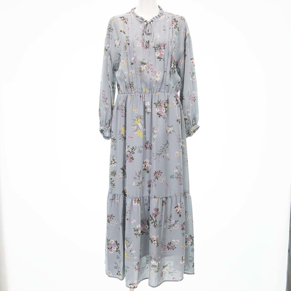 美品 Couture Brooch フラワープリント エプロン 38 Mサイズ □70％OFF