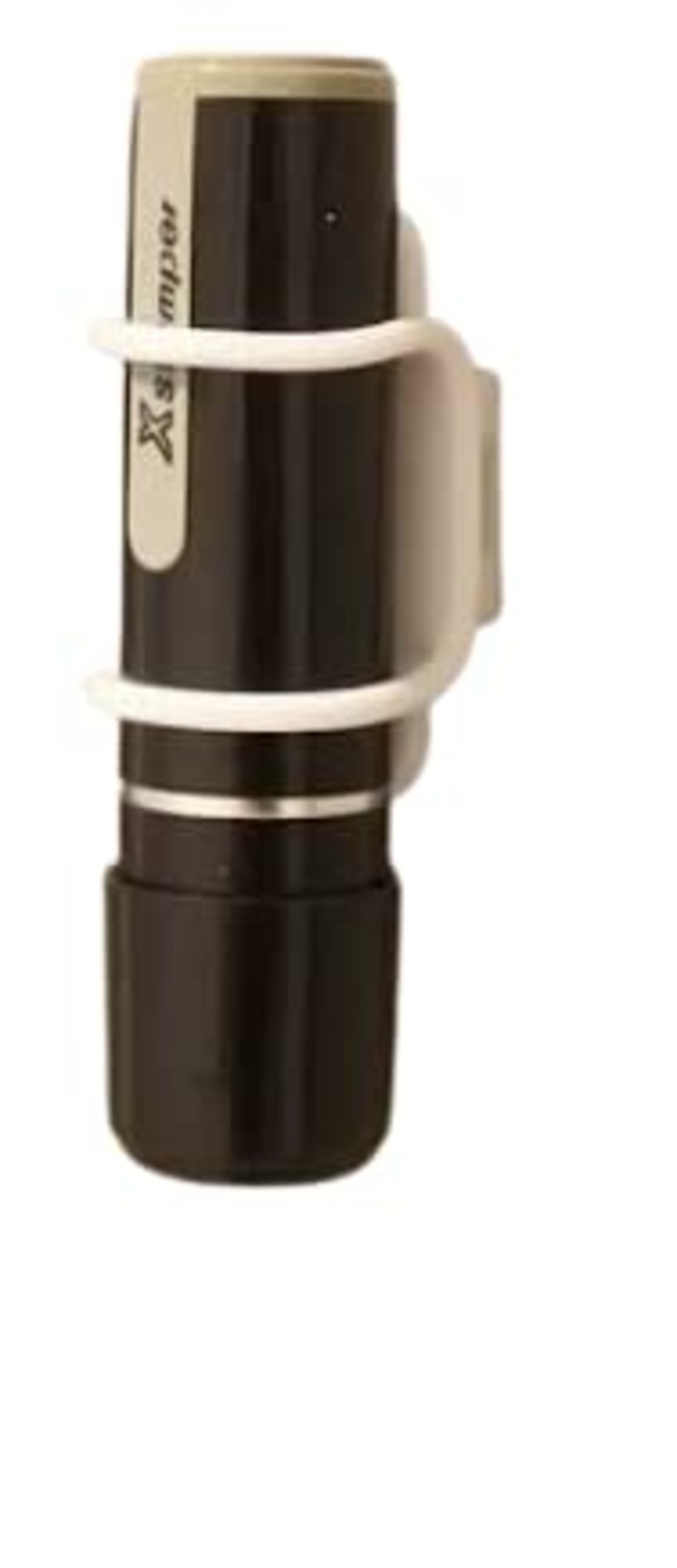 強力磁石でピタッと保管 玄関ドアにくっつく「ハンコ」&「ボールペン」ホルダー（直径7.5〜24mmまで幅広く対応） (ホワイト)