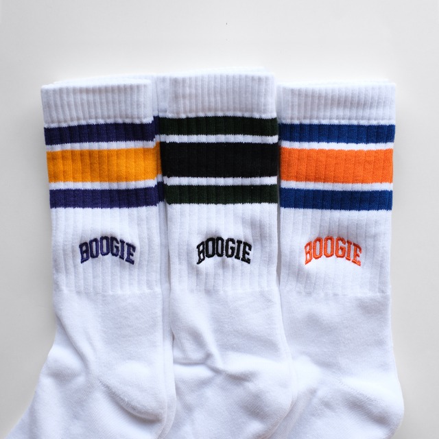 Stripe Socks - Logo