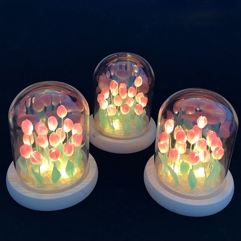 LIGHT】チューリップ柄ランプ ライト | seven nights