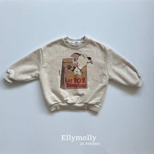 [即納5号/7号]≪ELLY MOLLY≫ 15 Dalmatian mtm oatmeal