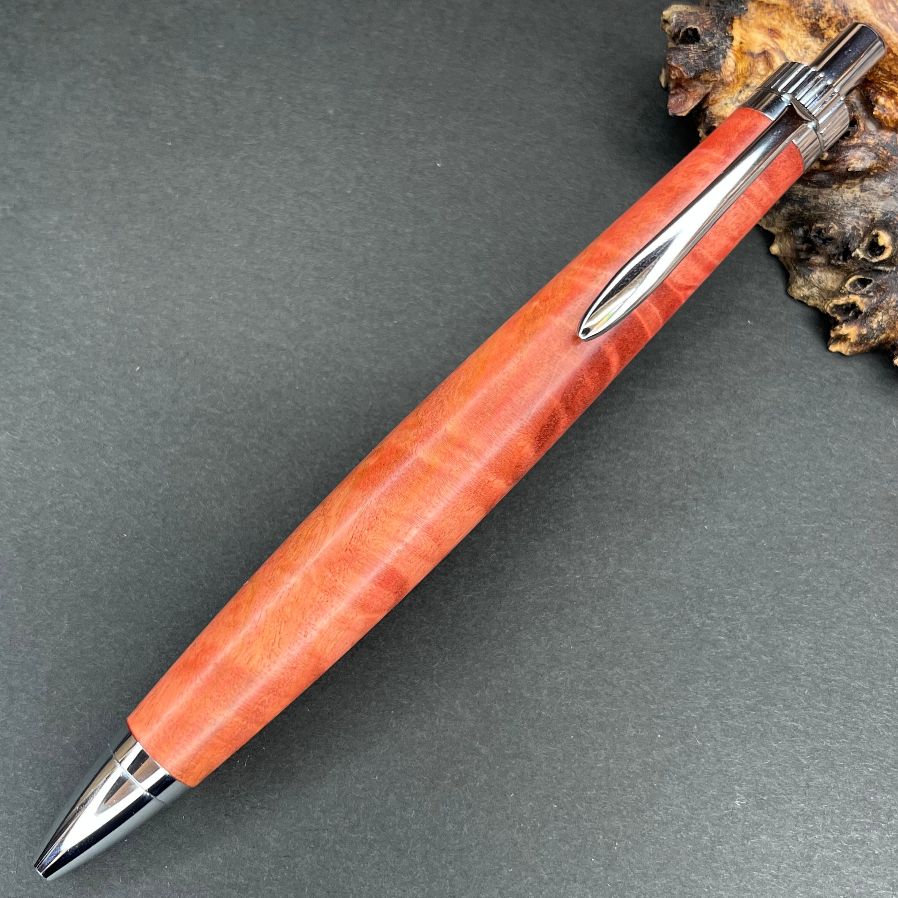 木軸ペン　楓瘤杢　シースルーグラデーション　ボールペン／シャープペン 楓瘤]木軸シャープペンシル(シースルーグラデーション)(CAフィニッシュ