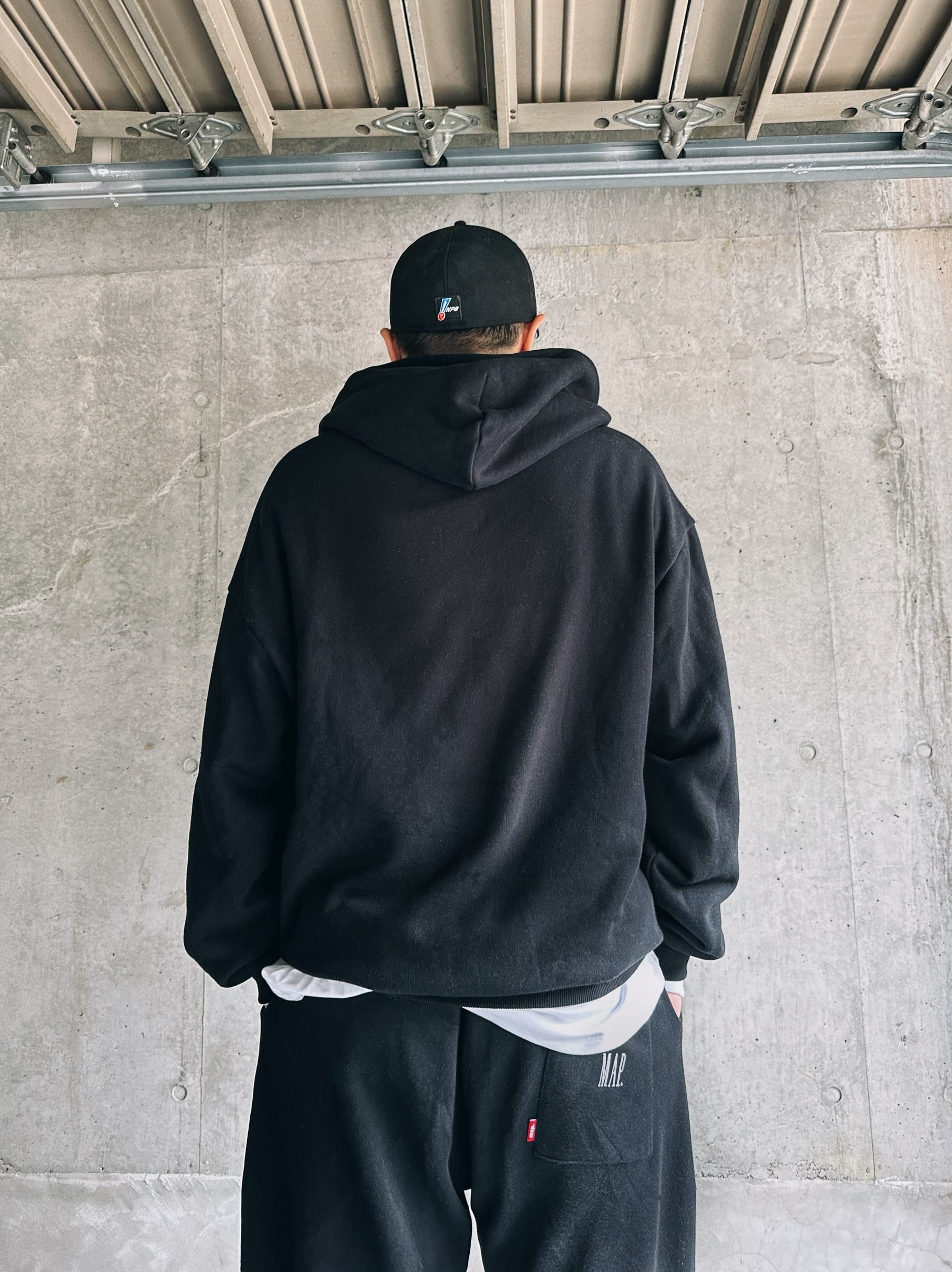 OVERLAP CLOTHING [map. ]SWEAT HOODIE