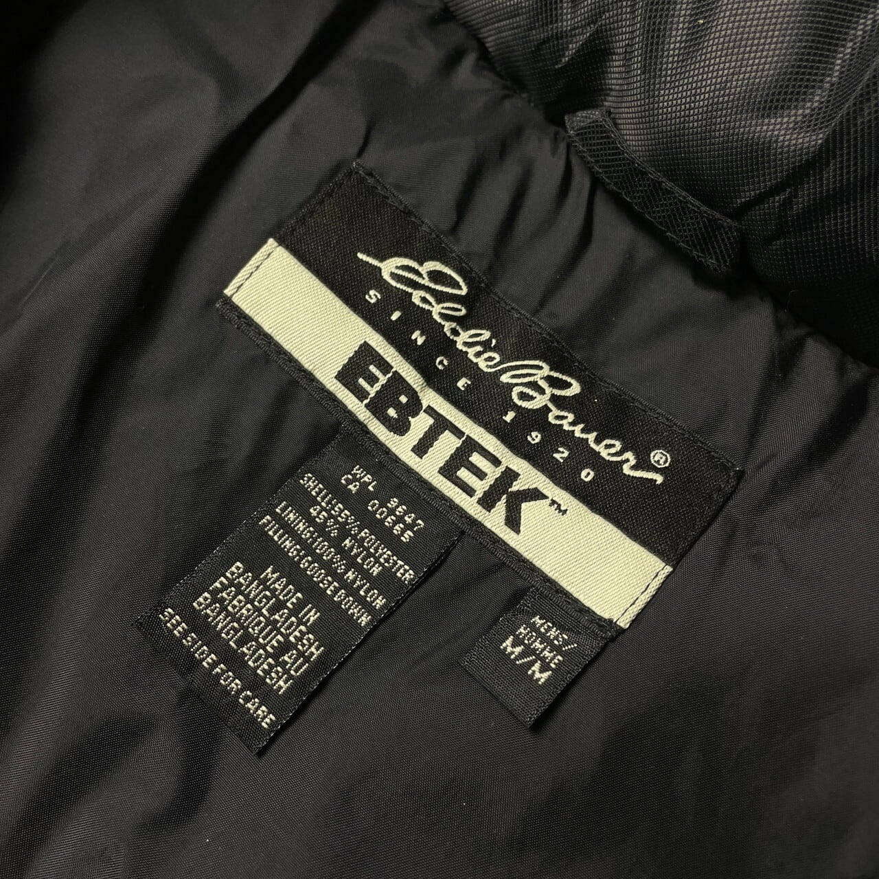 00年代 EBTEK Eddie Bauer エディーバウアー グースダウンベスト