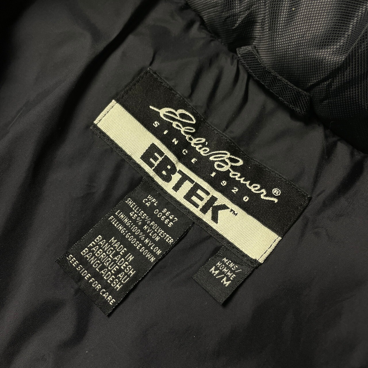 00年代 EBTEK Eddie Bauer エディーバウアー グースダウンベスト 