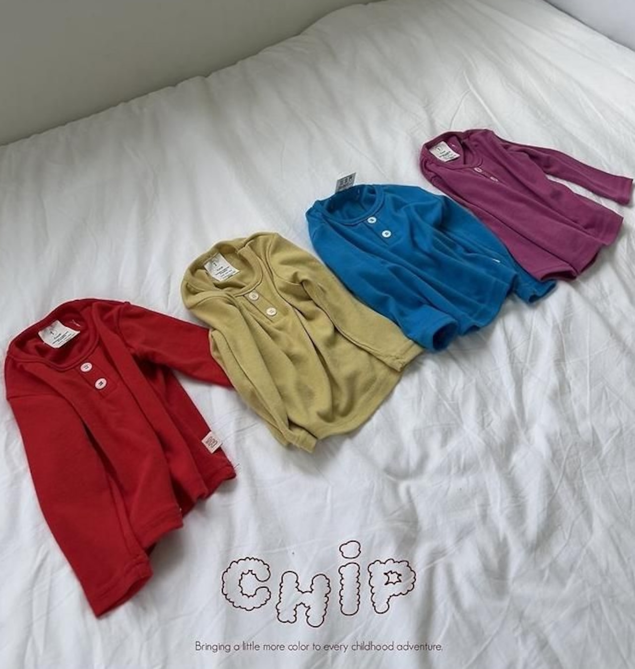 【取寄】CHIP クレヨンTシャツ|秋服|韓国子供服|26/AT