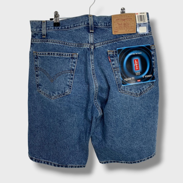 Deadstock Levi's 505 デニムショーツ　90s W34
