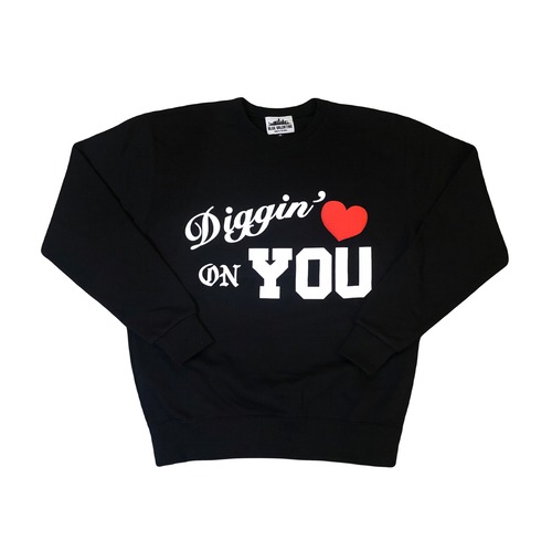 MANHATTAN TREATS # Diggin' On You Crew Neck Black