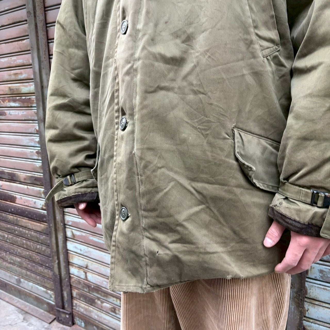 50s USAF 米軍 B-9 フライトジャケット パーカー ヴィンテージ 民間 B