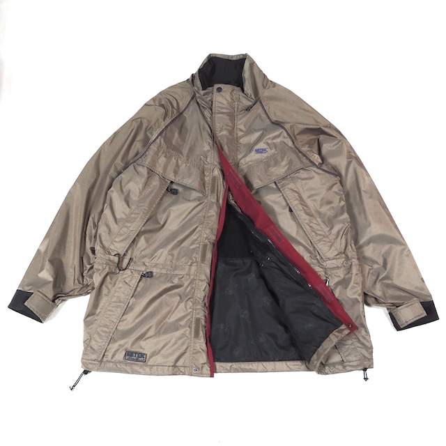 【GORE-TEX】Eddie Bauer EBTEK ripstop nylon jacket XL /90's エディーバウアー ゴアテックス ナイロンジャケット