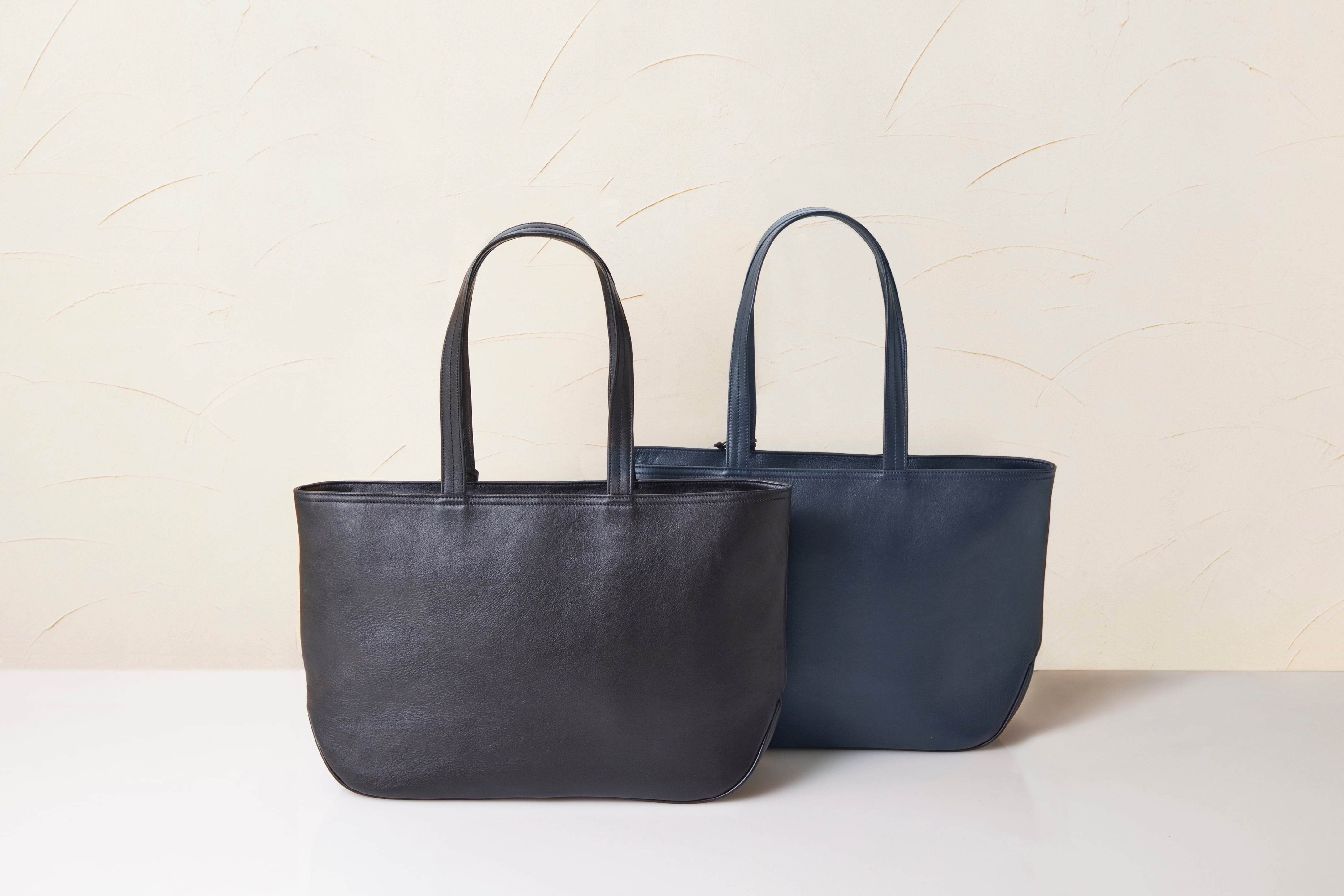 シンプル 防水レザートートバッグ レギュラーサイズ | レザーラボラトリー